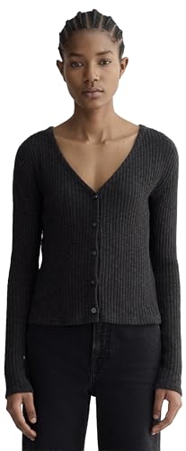 R♡　レディース　BLK XS Everlane - The Cozy-Rib Cardigan - Black XX Small at Amazon